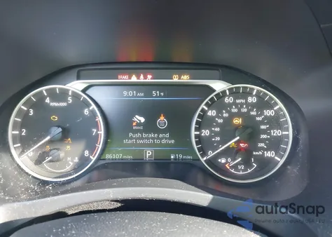 2019 Nissan Altima 2.5 Sv z USA, uszkodzony, nr VIN 1N4BL4DV1KC131393